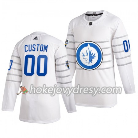 Pánské Hokejový Dres Winnipeg Jets Custom Bílá Adidas 2020 NHL All-Star Authentic